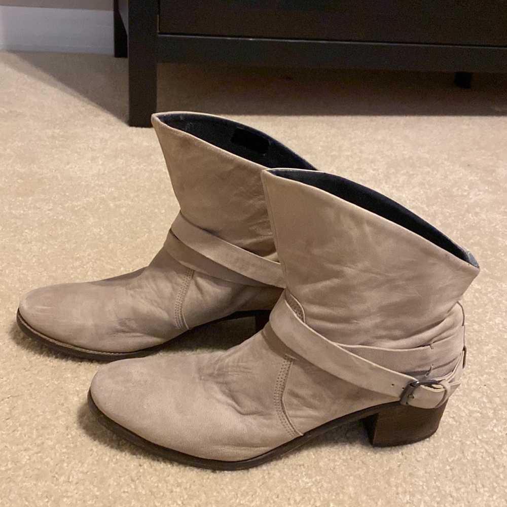 Asia Gortacci Leather Boots size 41 Made in Italy